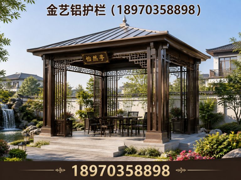 江西铝艺凉亭展示图